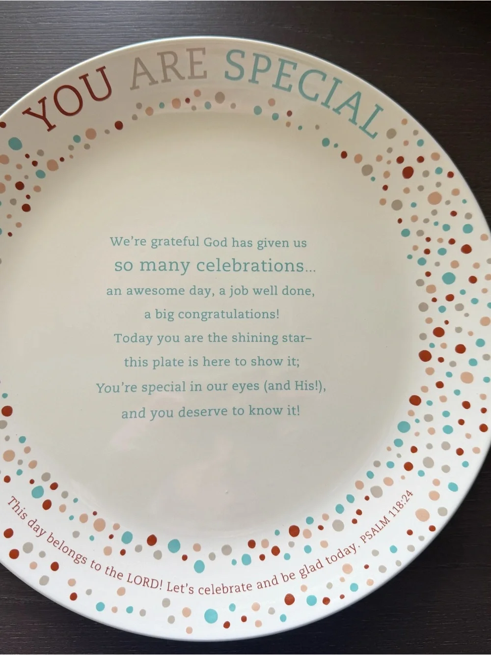 Mary & Martha You Are Special Plate NIB 12”
